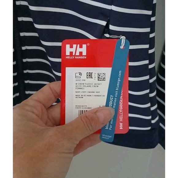 New Helly Hansen Crew Fleece Jacket - Picture 4 of 9